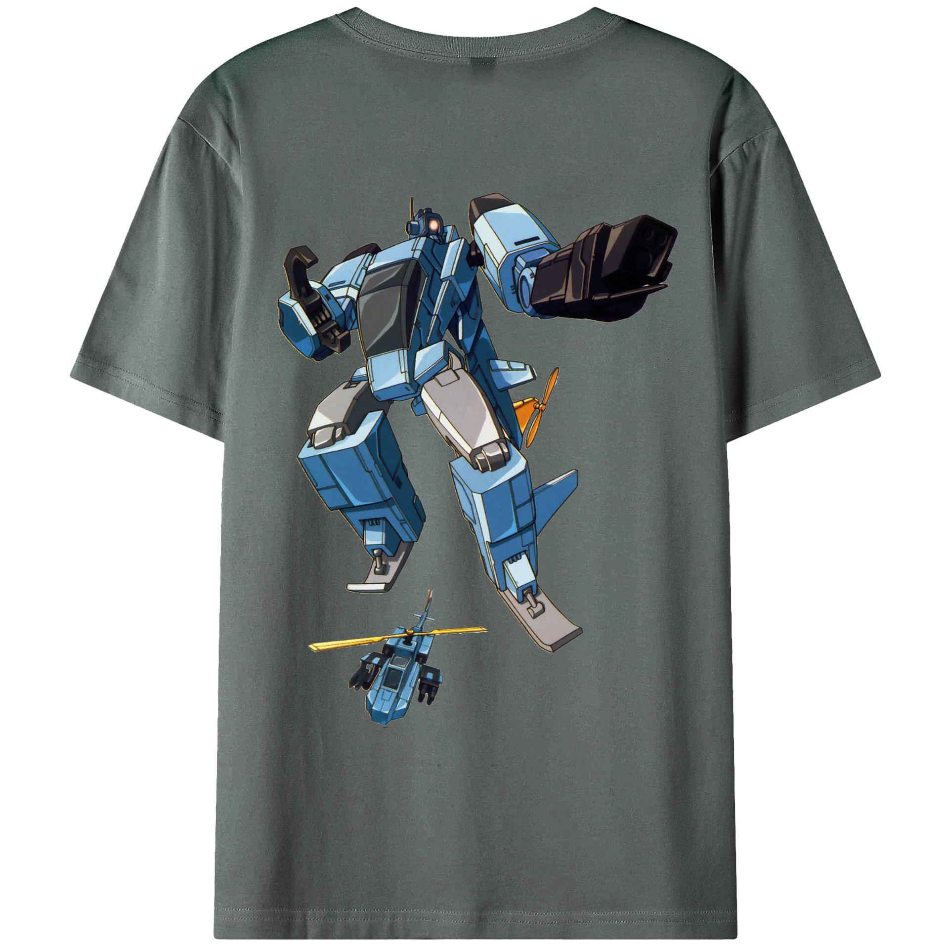 （画像用）  綿100％ メンズ半袖Tシャツ（バックプリント） 通気性